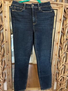 NWOT PAIGE Dark Blue Skinny Jeans